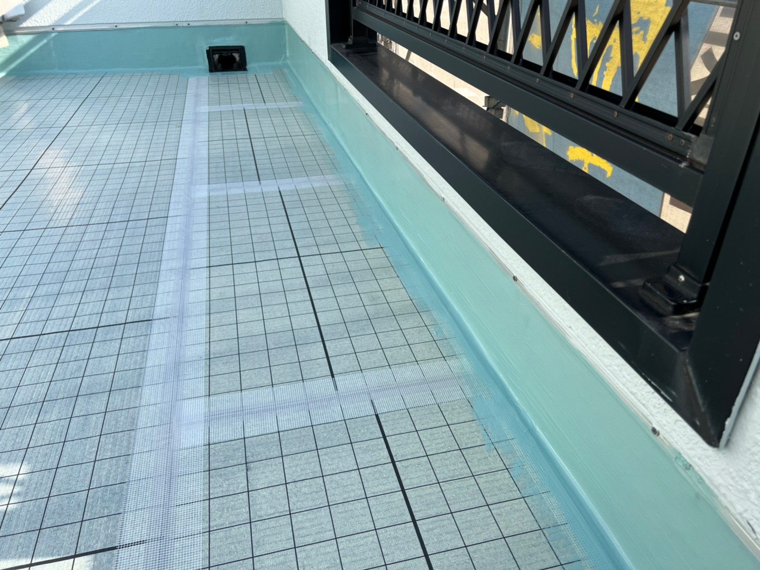 立ち上がり防水 シートメッシュテープ