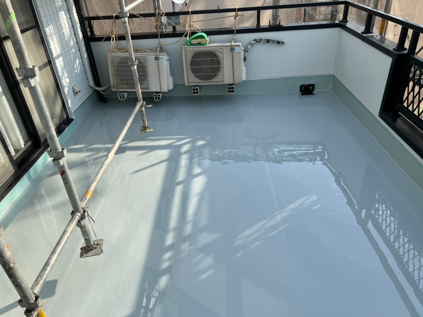 ウレタン防水　二層目