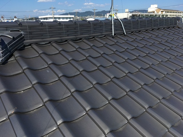 屋根の状態確認