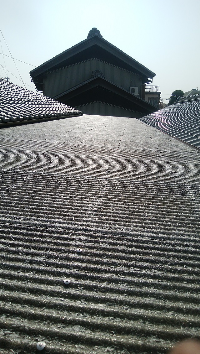 ガラスネット波板