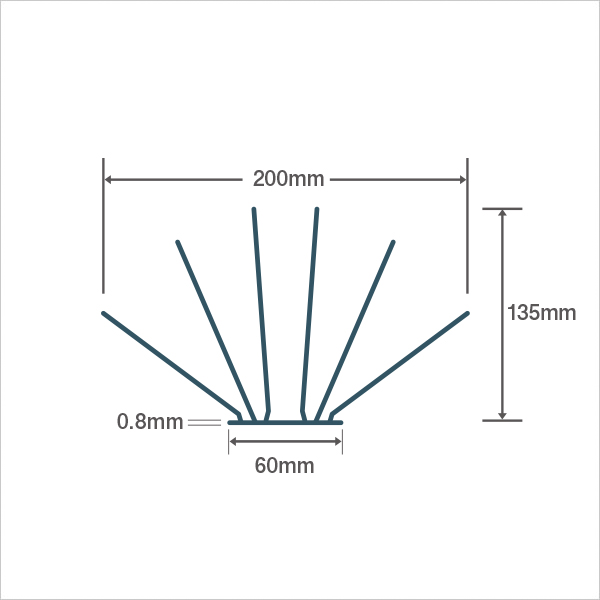 バードピン　サイズ