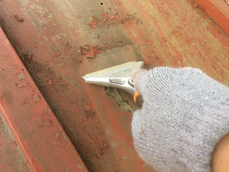 研磨　さび落とし