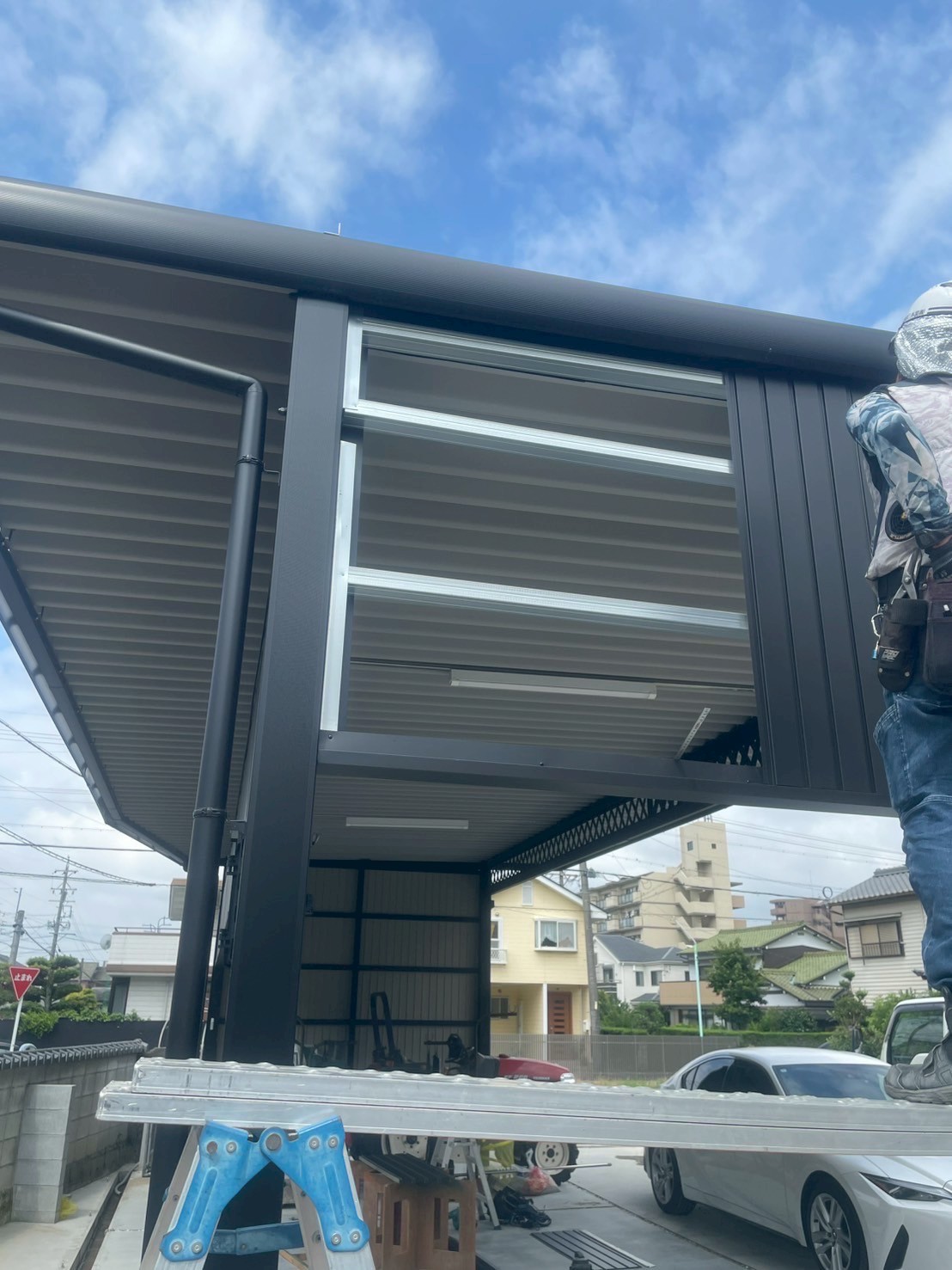 角波の取り付け