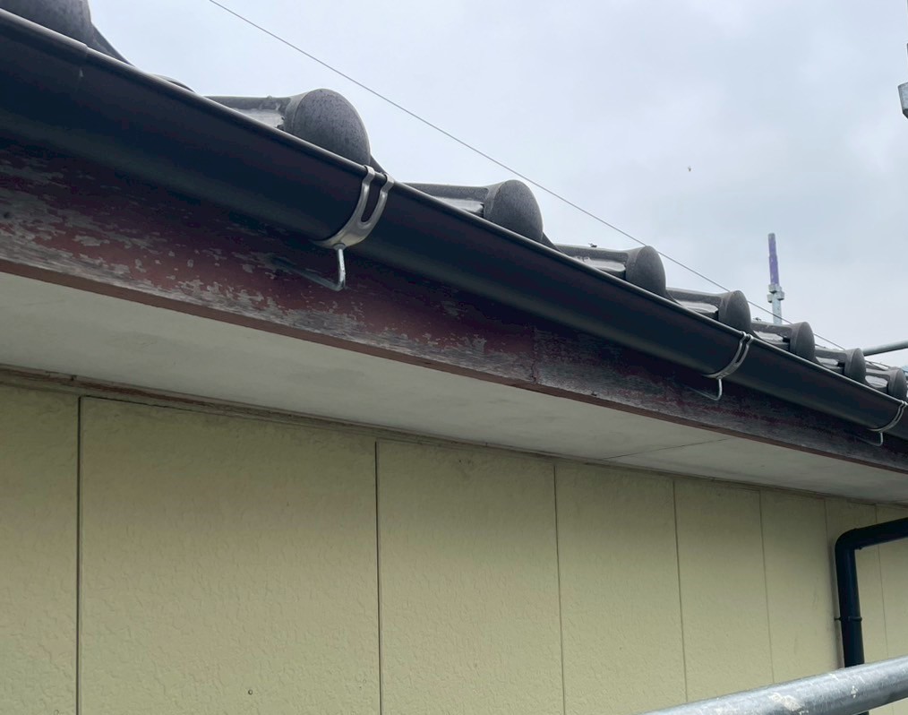 軒天と外壁の取り合い