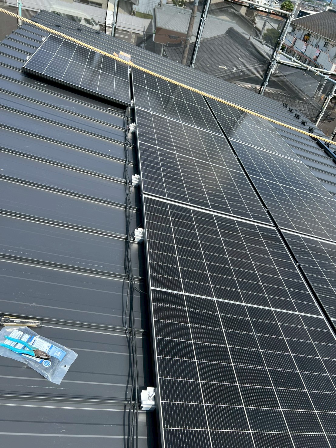 太陽光パネルの設置