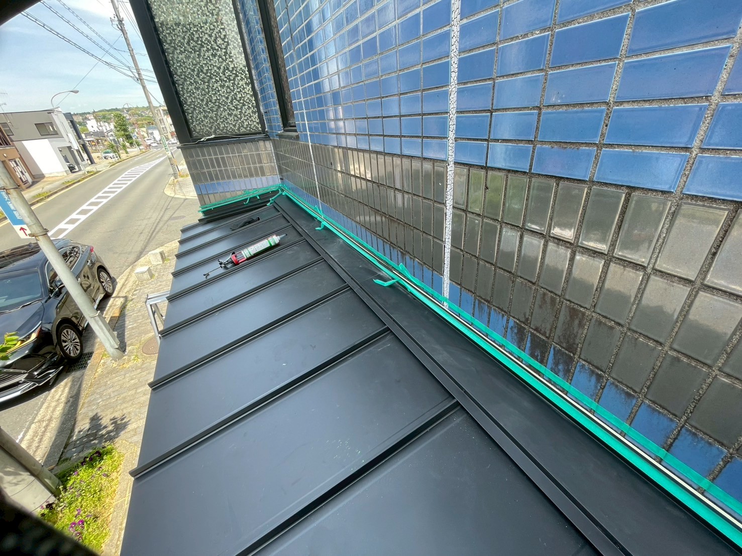 外壁取り合いのシーリング