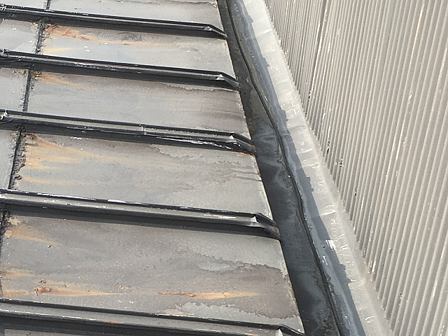 雨漏り箱樋交換