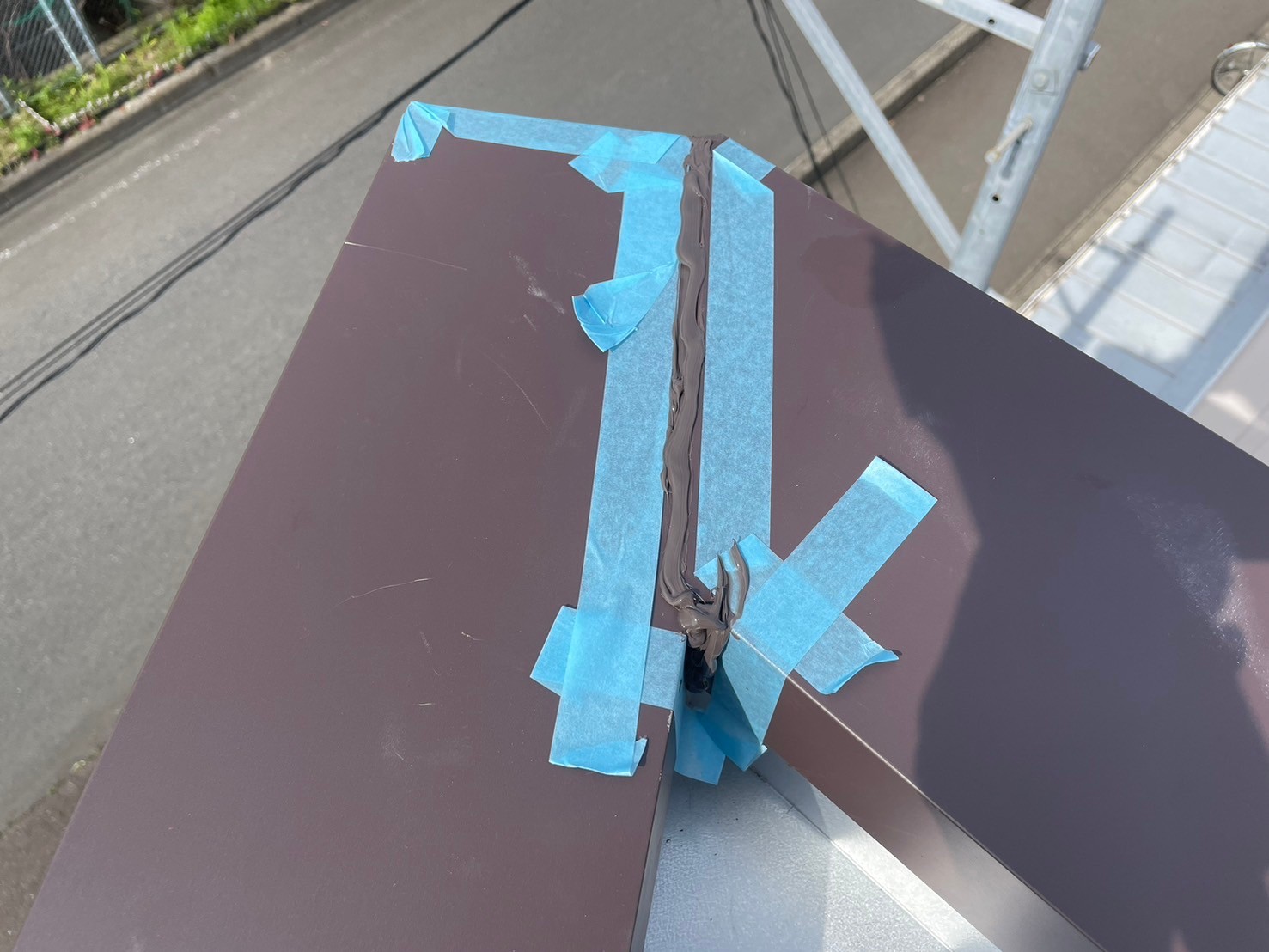 笠木のシーリング