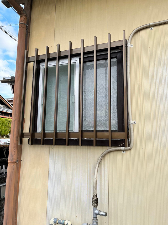 新しくなった面格子