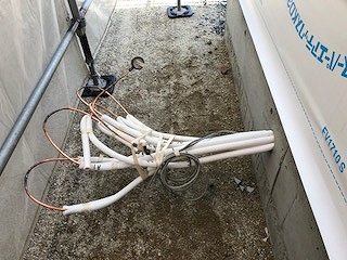 床暖テスト状況