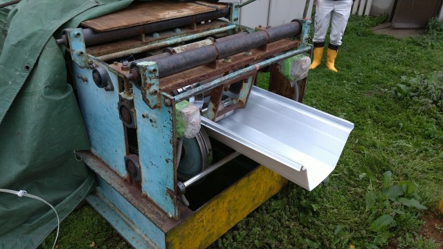 ガルバリウム鋼板の成形