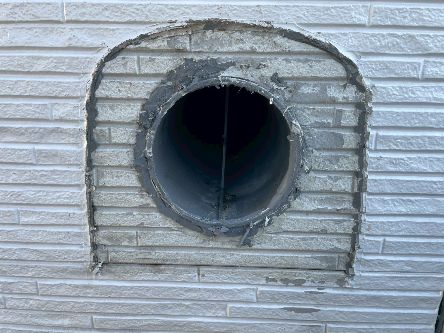 張り替え前の通気口