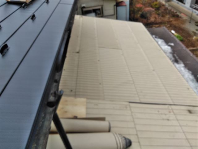 松本市波田K邸屋根葺き替え