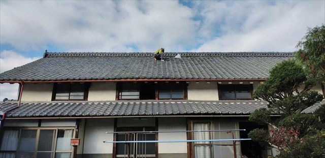 雨漏り補修瓦工事