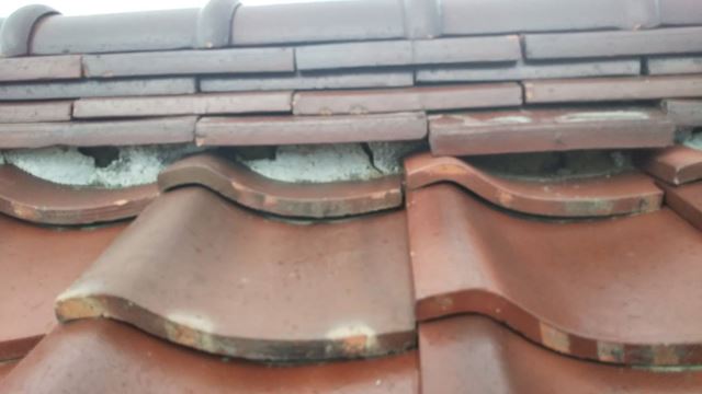 塩尻市宗賀破風板飛散