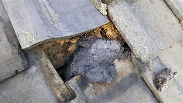 雨漏り補修瓦工事