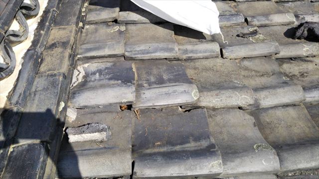 雨漏り補修瓦工事