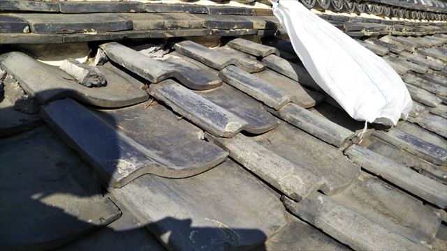 雨漏り補修瓦工事
