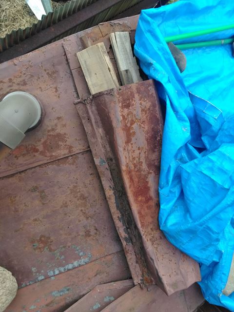 松本市白板屋根修理S邸