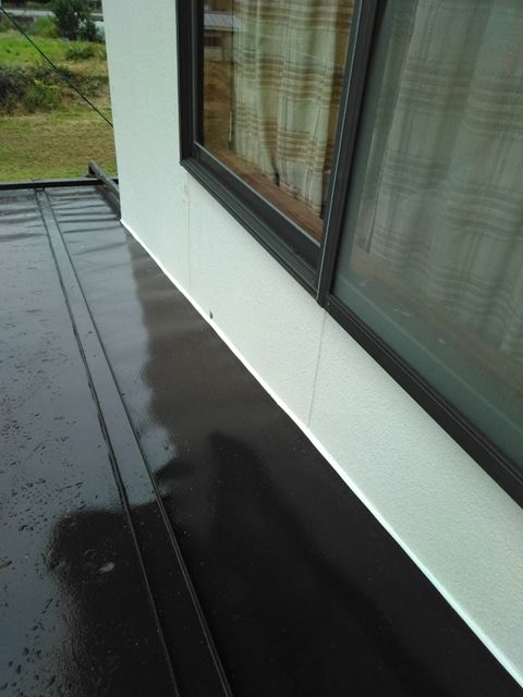 大町市水切り雨漏り