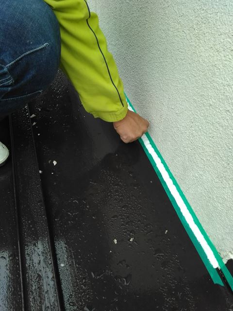 大町市水切り雨漏り