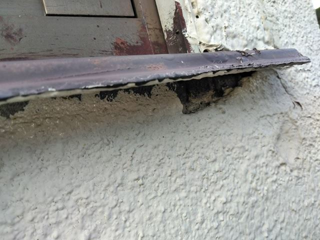 大町市水切り雨漏り