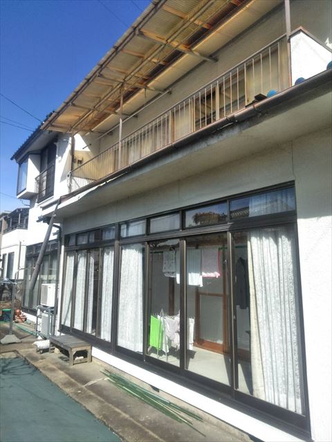 松本市小屋K邸雨樋