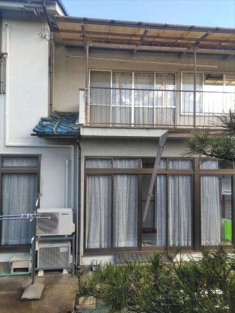 松本市小屋K邸雨樋