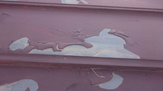 岡谷市川岸屋根カバー工法