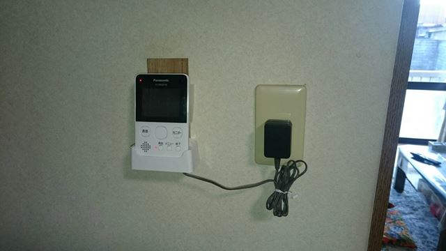 長野市横沢町雨樋インターフォン