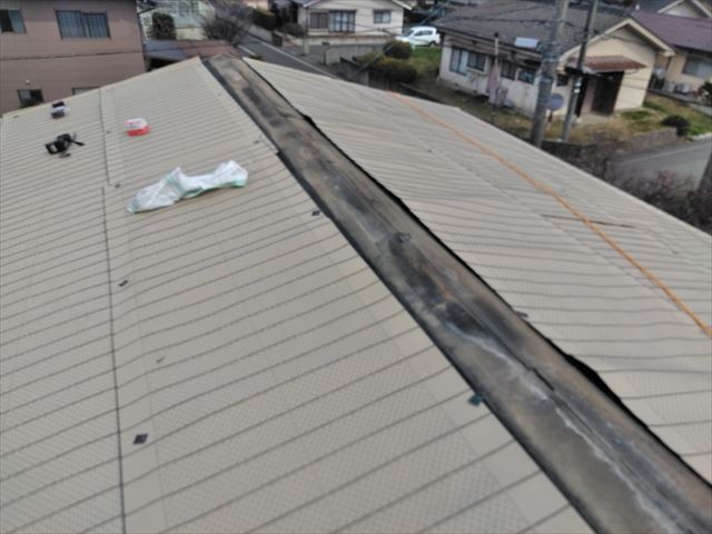 松本市波田K邸屋根葺き替え