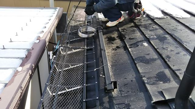 安曇野市穂高T邸雪止め