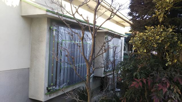 松本市井川城A邸養生