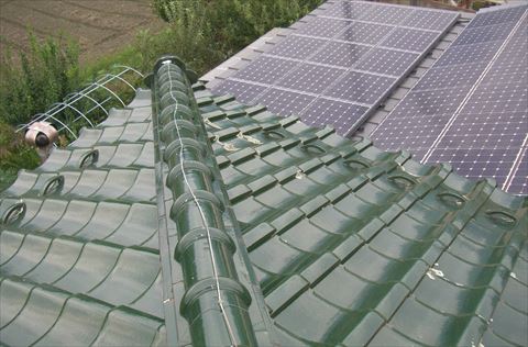 瓦屋根葺き替え