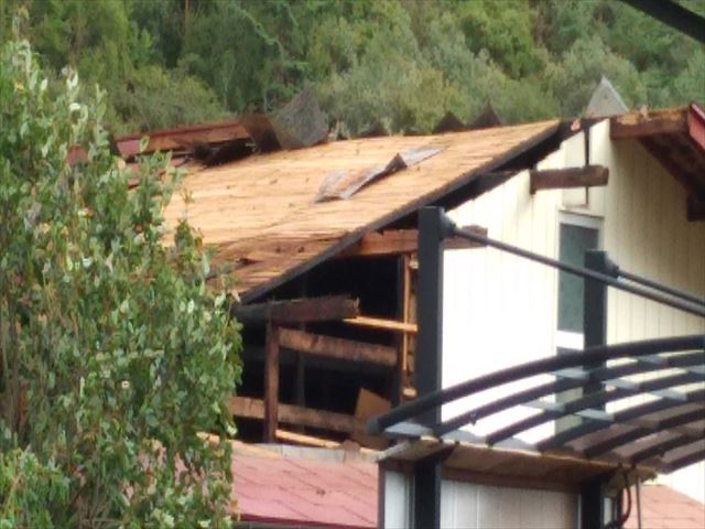 台風被害屋根工事