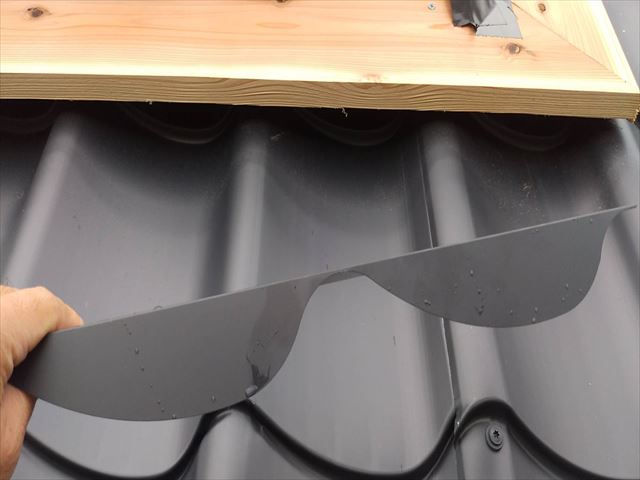 金属瓦葺き替え