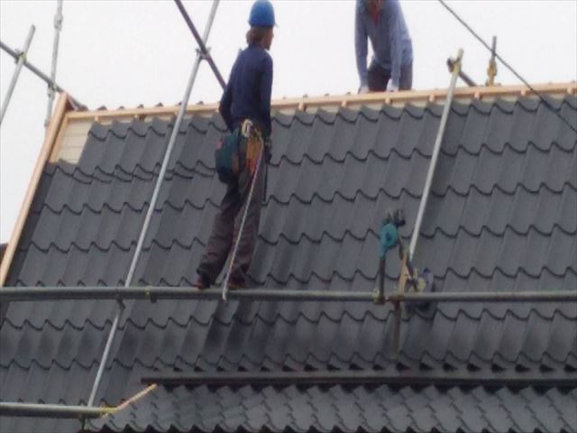 金属瓦葺き替え