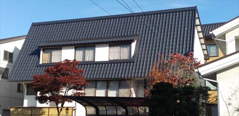 金属瓦葺き替え