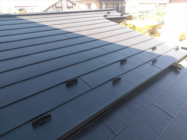 松本市波田K邸屋根葺き替え