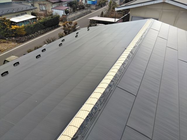 松本市波田K邸屋根葺き替え