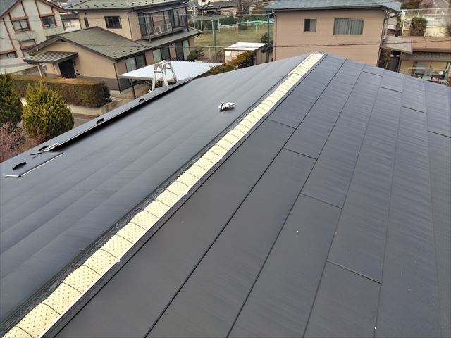 松本市波田K邸屋根葺き替え