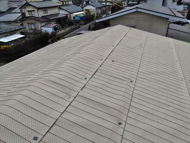 松本市波田K邸屋根葺き替え