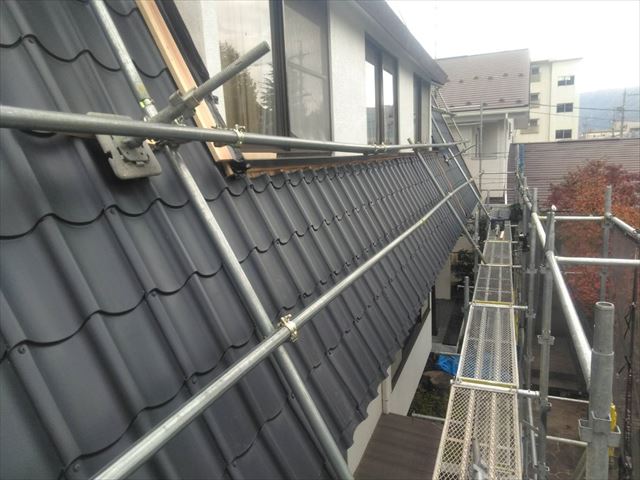 金属瓦葺き替え