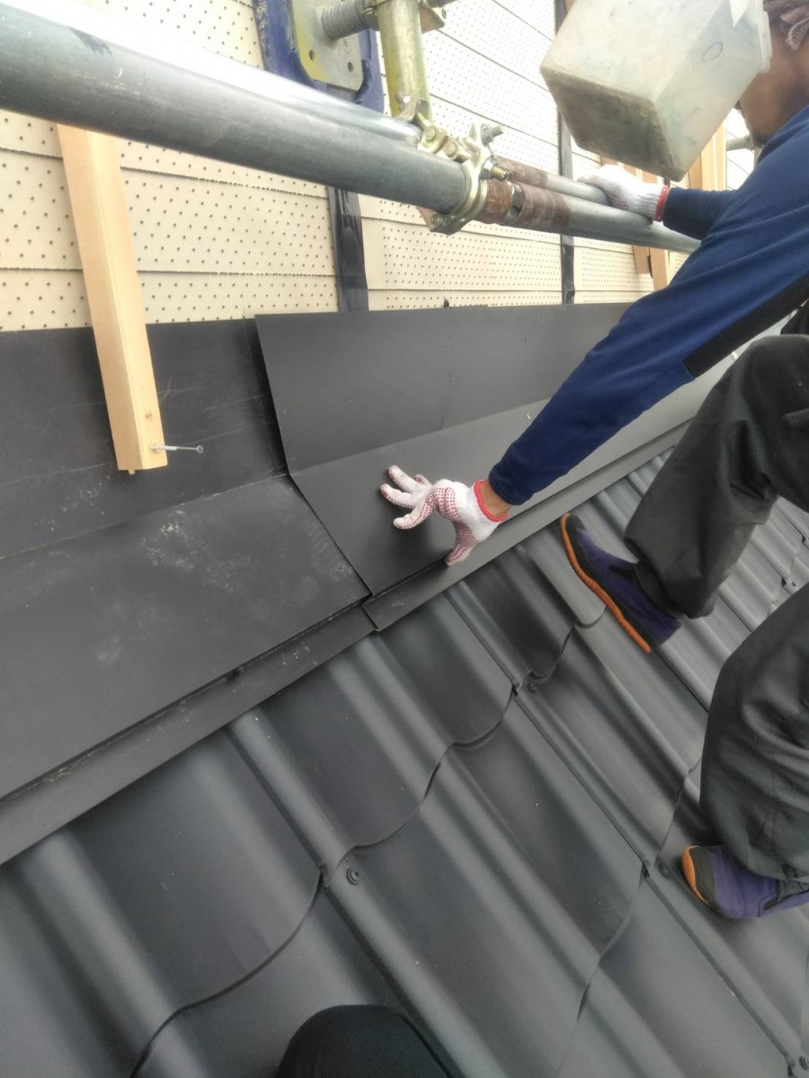 金属瓦葺き替え