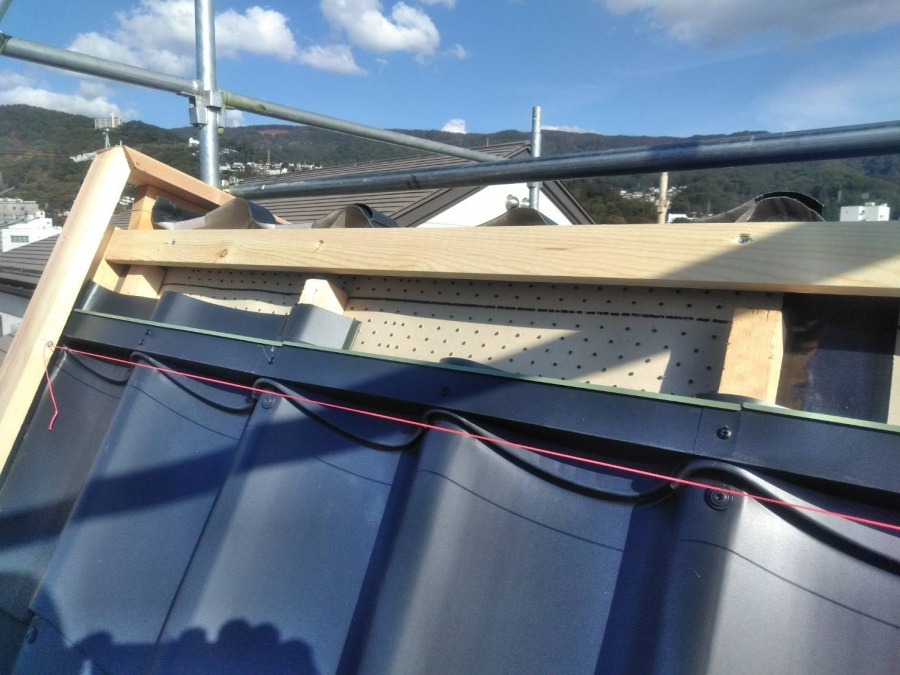 金属瓦葺き替え