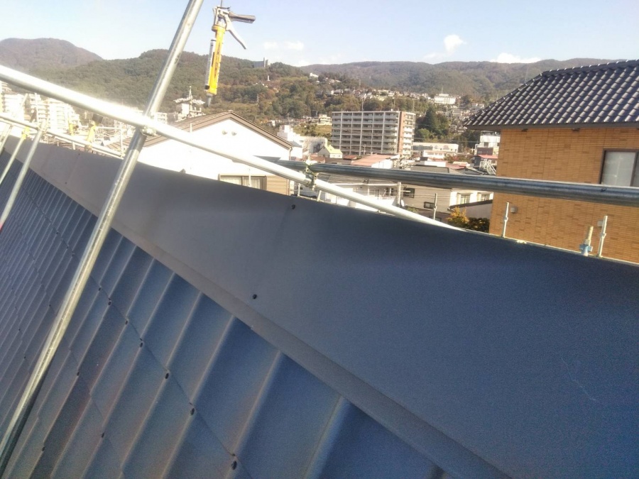 金属瓦葺き替え