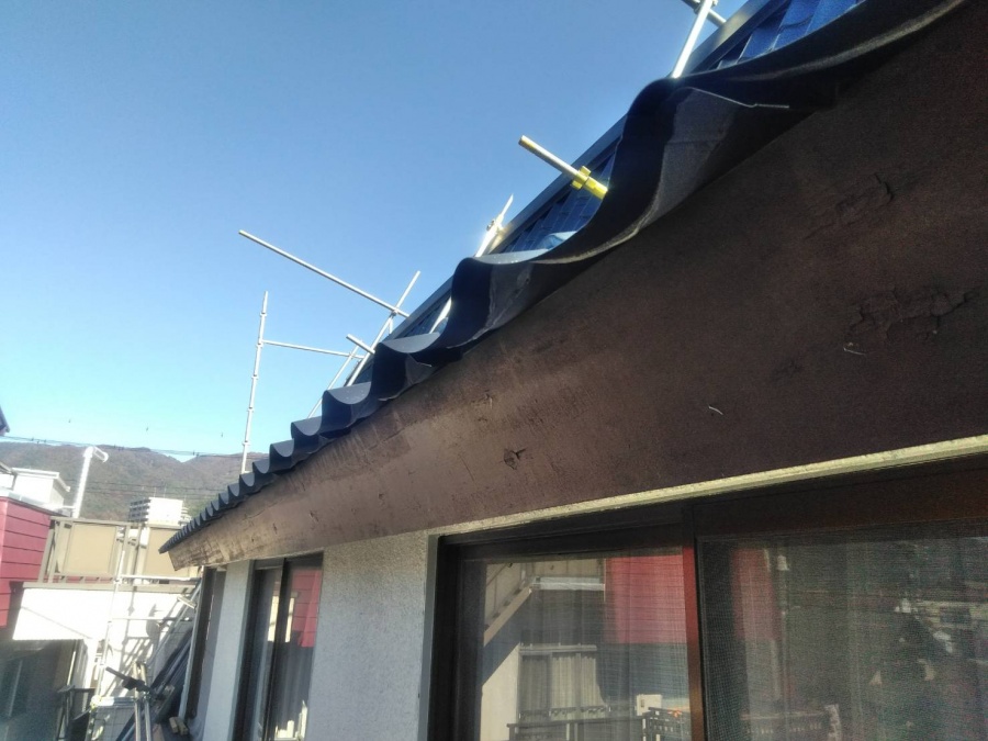 金属瓦葺き替え