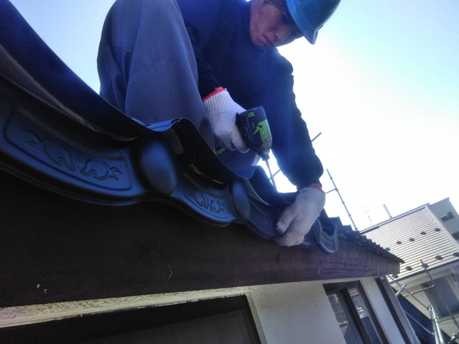 金属瓦葺き替え