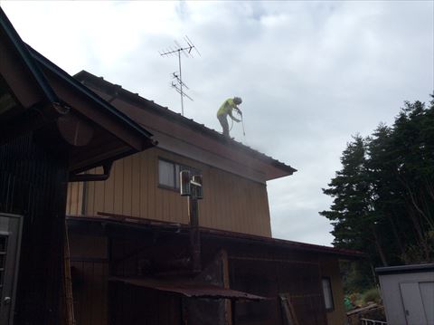 富士見屋根塗装