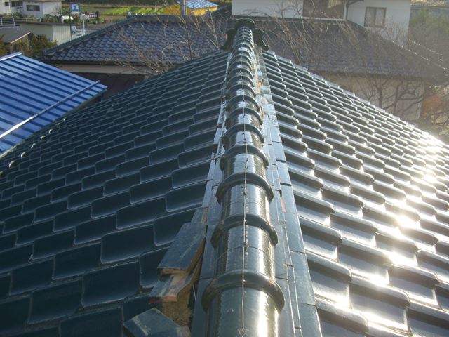 東筑摩郡麻績村　屋根葺き替え